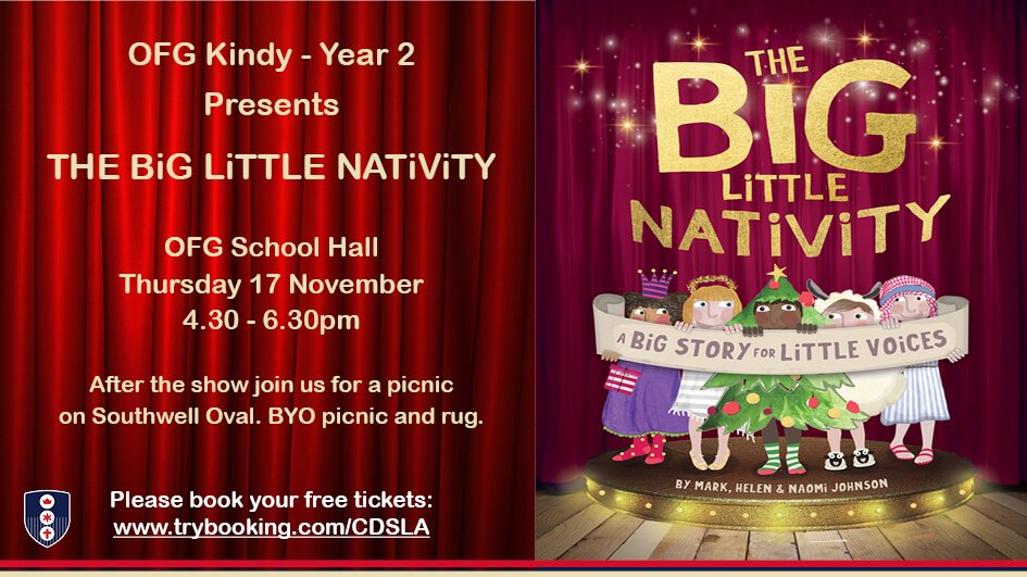 Kindy – Year 2 presents The Big Little Nativity